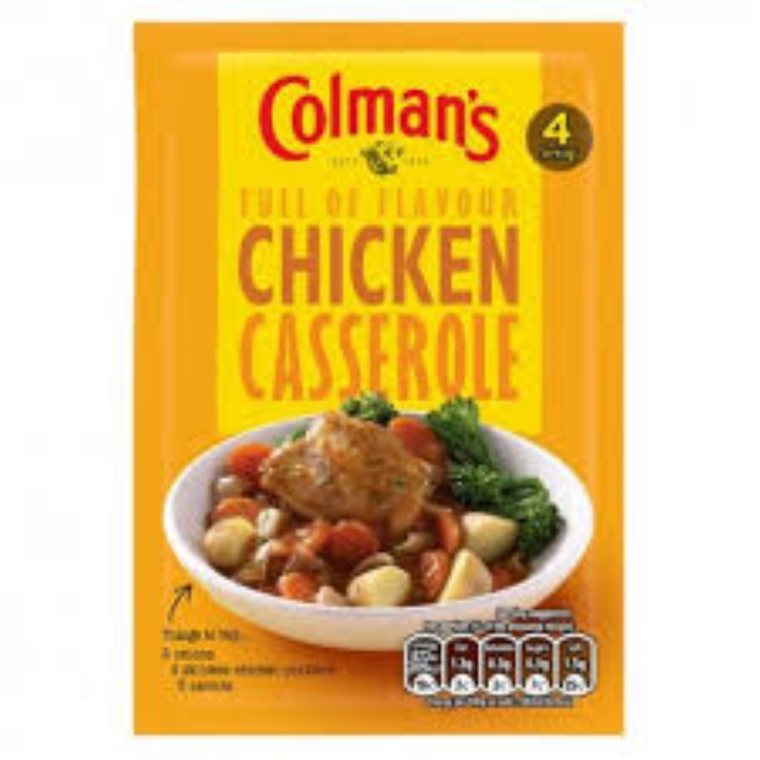 COLMANS CHICKEN CASSEROLE 40G